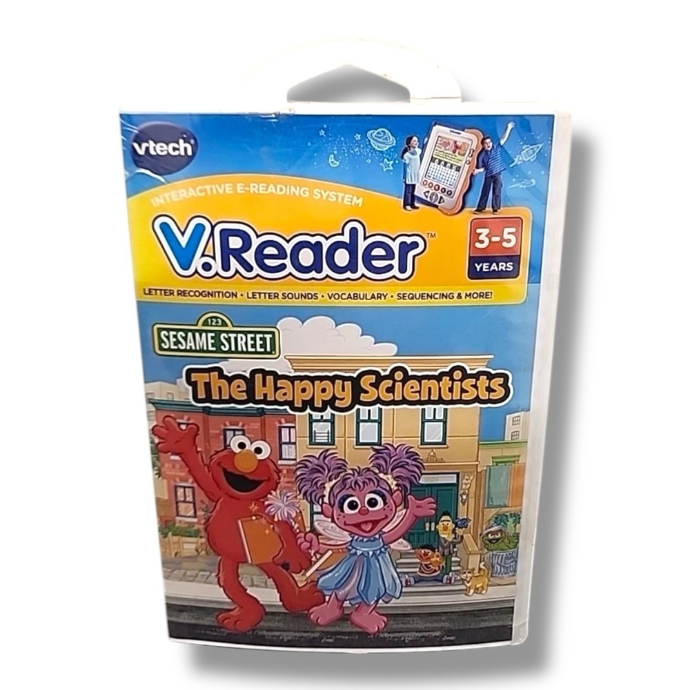 Animated E-book Reader by VTech: The Happy Scientists (V.Reader) NEW SEALED PKG